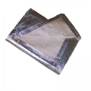 couverture de soudage en fibre de verre aluminisée