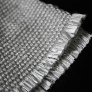 Tissu en fibre de verre inséré par fil d'acier inoxydable