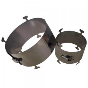 Protections de bride en acier inoxydable | Couvercles de type bande | BSTFLEX