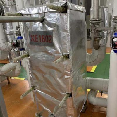 Chemise d'isolation amovible pour échangeur de chaleur