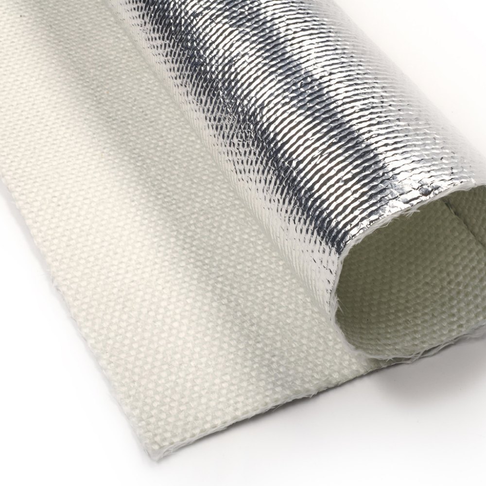 Tissu en Fibre de Verre Glass Gris NF - Tissus des Ursules