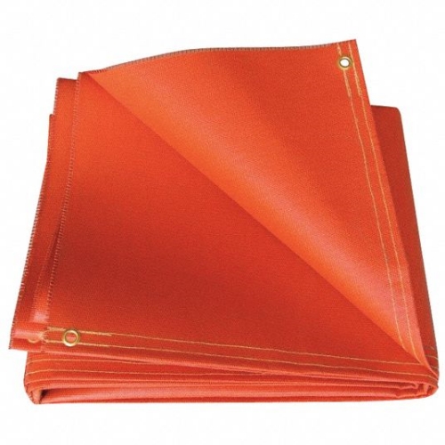 À quoi sert une couverture de soudage recouverte de silicone ?