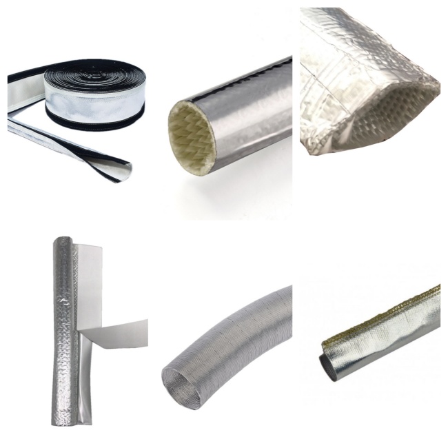 Manchon réfléchissant la chaleur en feuille d'aluminium : Guide de protection haute température et de performance industrielle