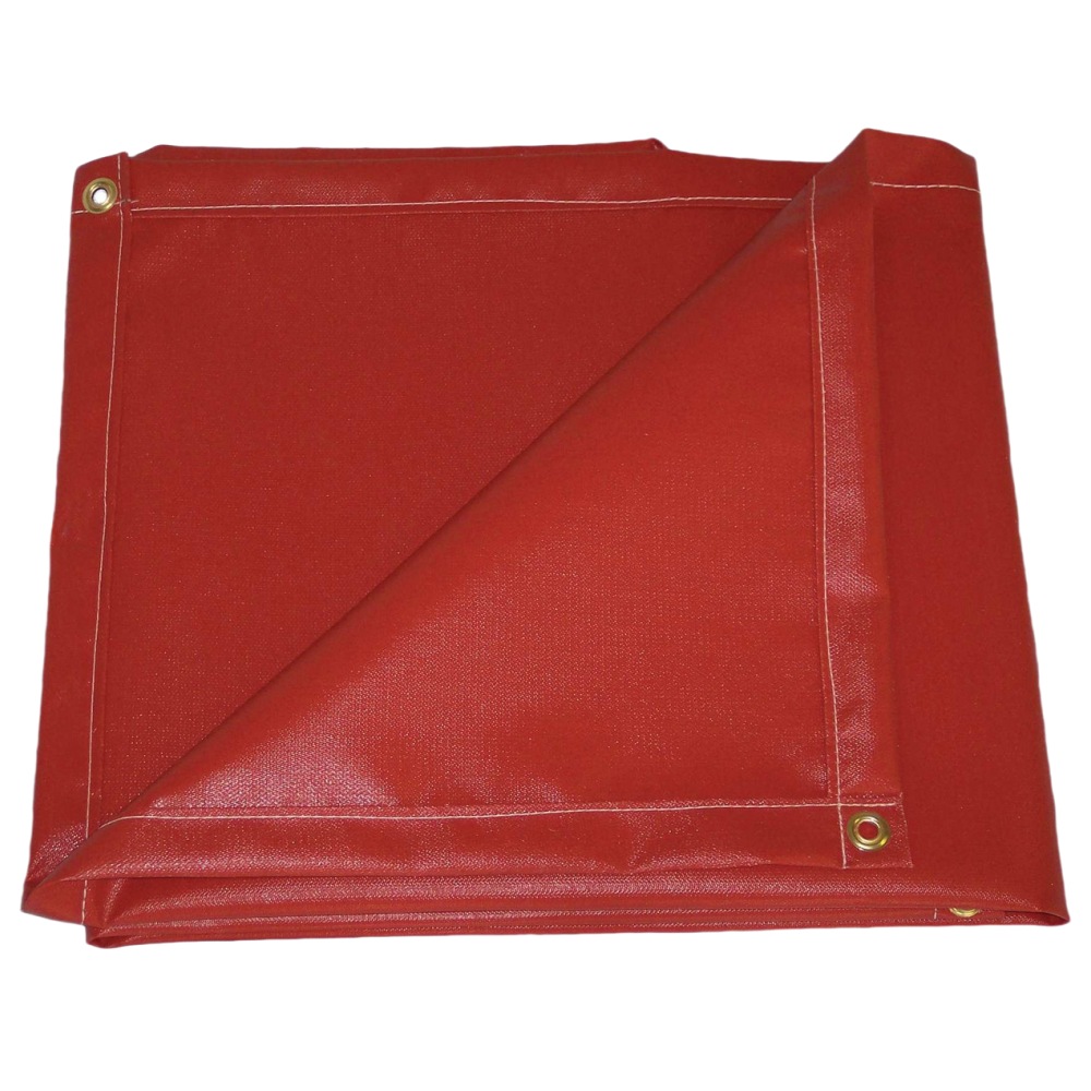 Couverture de soudage en fibre de verre enduite de silicone – Protection fiable contre la chaleur et les étincelles pour la sécurité industrielle