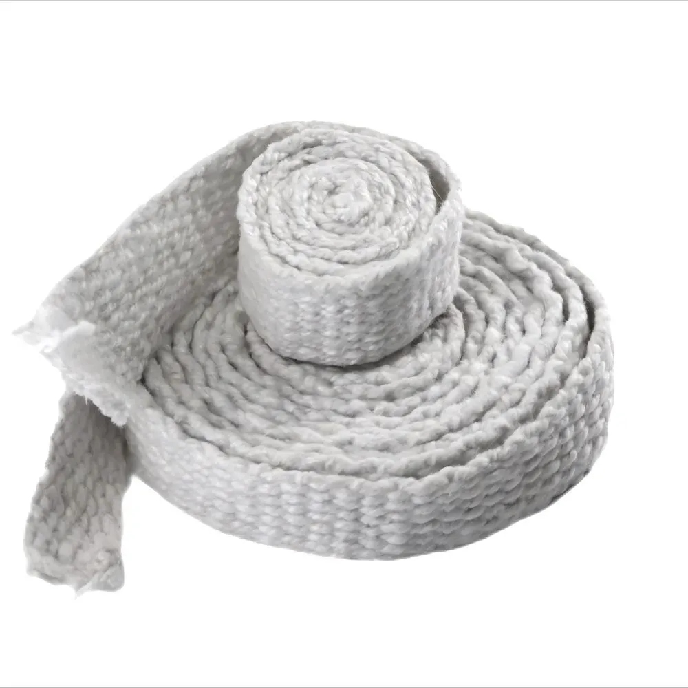 Renforcement de ruban en fibre céramique : fibre de verre vs fil d'acier inoxydable